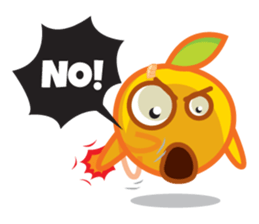 Zombie Orange sticker #8052718