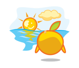 Zombie Orange sticker #8052720