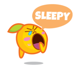 Zombie Orange sticker #8052722