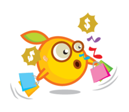 Zombie Orange sticker #8052724