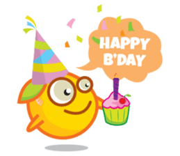 Zombie Orange sticker #8052726