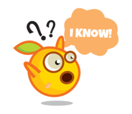 Zombie Orange sticker #8052727