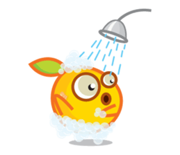 Zombie Orange sticker #8052729