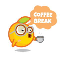 Zombie Orange sticker #8052730