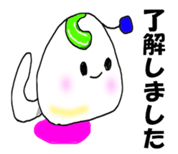 strong & gentle robot sticker #8052739