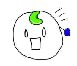 strong & gentle robot sticker #8052757