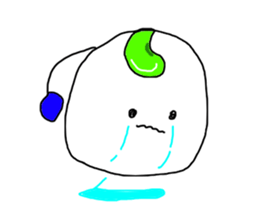 strong & gentle robot sticker #8052758