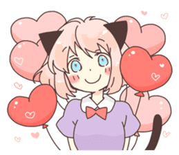 Cat ear girl Necoco part2 sticker #8053297