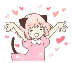 Cat ear girl Necoco part2 sticker #8053298