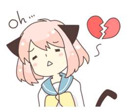 Cat ear girl Necoco part2 sticker #8053299