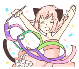 Cat ear girl Necoco part2 sticker #8053305