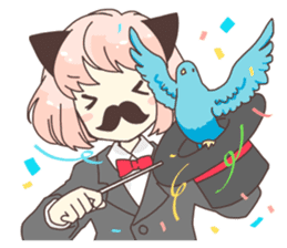 Cat ear girl Necoco part2 sticker #8053306