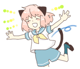 Cat ear girl Necoco part2 sticker #8053308