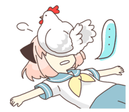 Cat ear girl Necoco part2 sticker #8053319