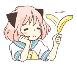 Cat ear girl Necoco part2 sticker #8053320