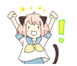 Cat ear girl Necoco part2 sticker #8053323