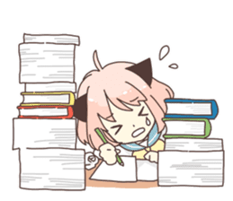 Cat ear girl Necoco part2 sticker #8053326