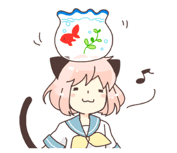 Cat ear girl Necoco part2 sticker #8053328