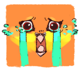 cat and bird day sticker #8053509