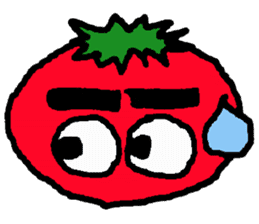 fresh tomato sticker #8053700
