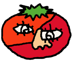 fresh tomato sticker #8053701