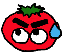 fresh tomato sticker #8053713