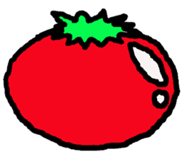 fresh tomato sticker #8053715
