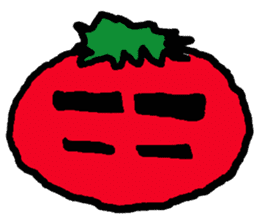 fresh tomato sticker #8053716