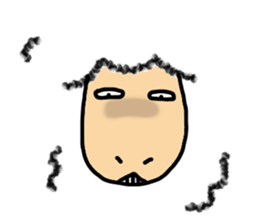 The sheep which escaped sticker #8054220