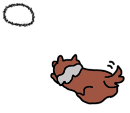 The sheep which escaped sticker #8054228