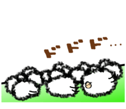 The sheep which escaped sticker #8054243