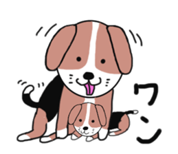 I beagle dog 3rd sticker #8054332