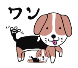 I beagle dog 3rd sticker #8054334