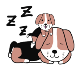 I beagle dog 3rd sticker #8054336