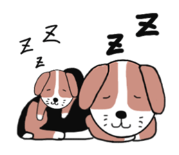 I beagle dog 3rd sticker #8054337