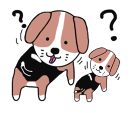 I beagle dog 3rd sticker #8054338