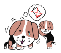 I beagle dog 3rd sticker #8054342