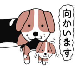 I beagle dog 3rd sticker #8054354