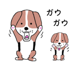 I beagle dog 3rd sticker #8054363