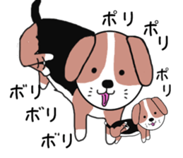 I beagle dog 3rd sticker #8054365