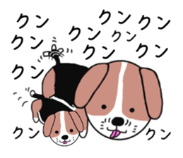 I beagle dog 3rd sticker #8054367