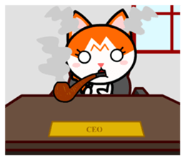 Office Worker and CEO Life sticker #8055007