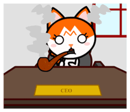 Office Worker and CEO Life sticker #8055007
