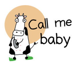 Crazy Cowy sticker #8055132