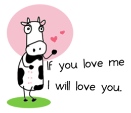 Crazy Cowy sticker #8055145