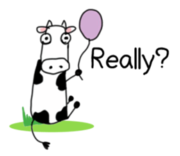 Crazy Cowy sticker #8055146