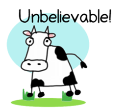 Crazy Cowy sticker #8055147