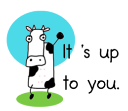 Crazy Cowy sticker #8055148