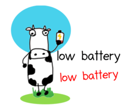 Crazy Cowy sticker #8055153