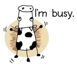 Crazy Cowy sticker #8055159